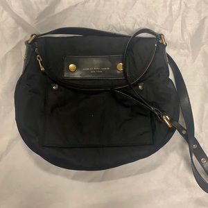 Marc by Marc Jacobs nylon crossbody purse with gold hardware